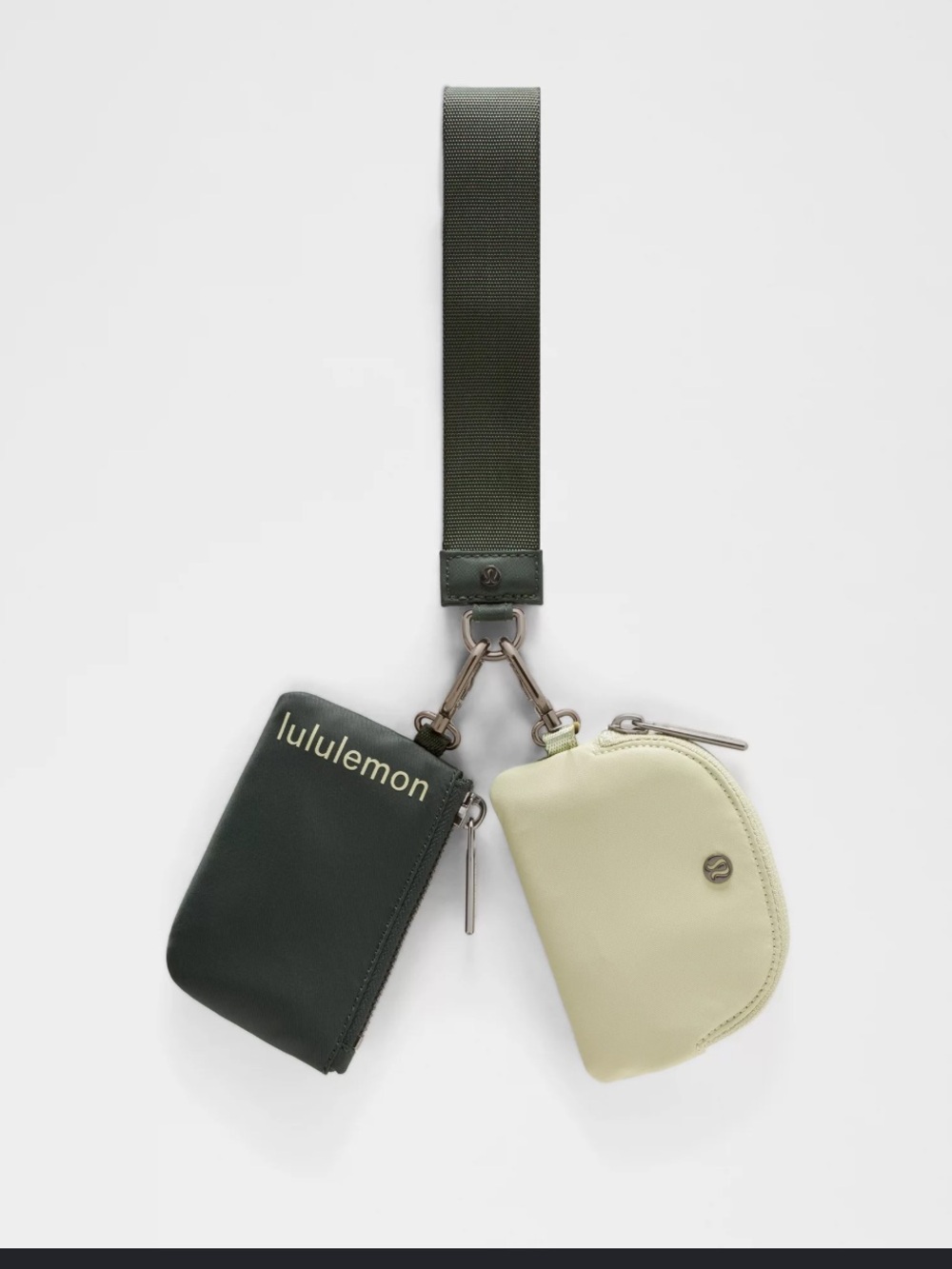 Lululemon Dual Pouch Wallet Keychain